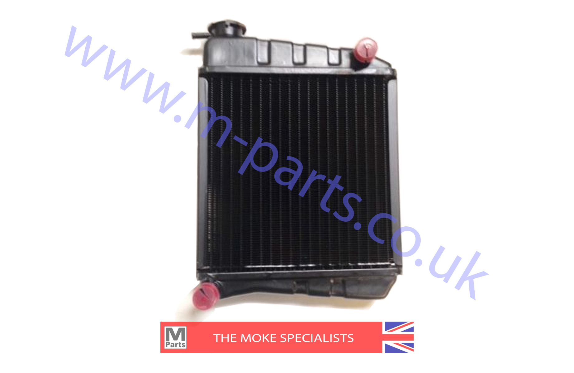 1. Standard English side mounted radiator