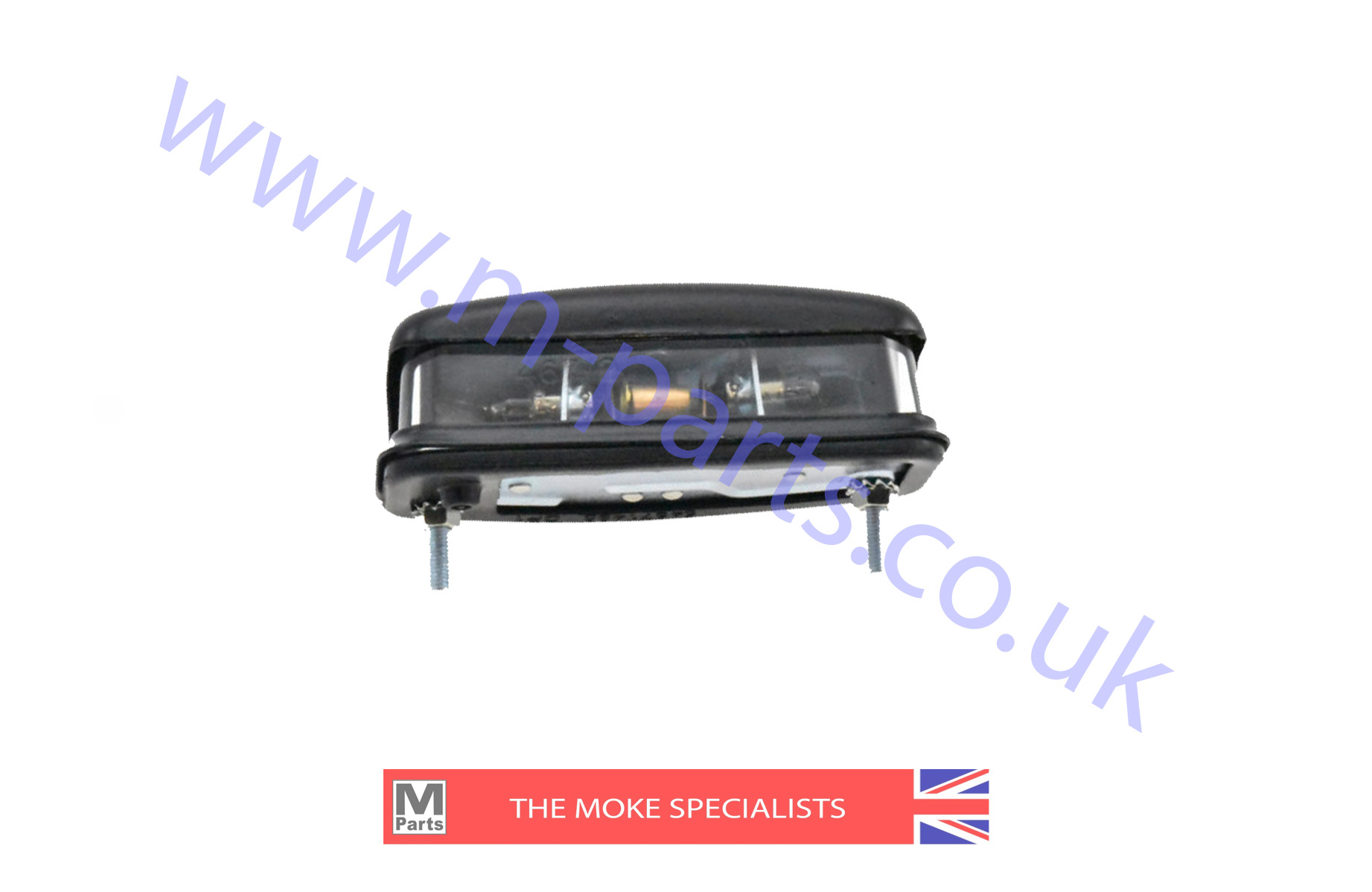 6. Rear number plate lamp